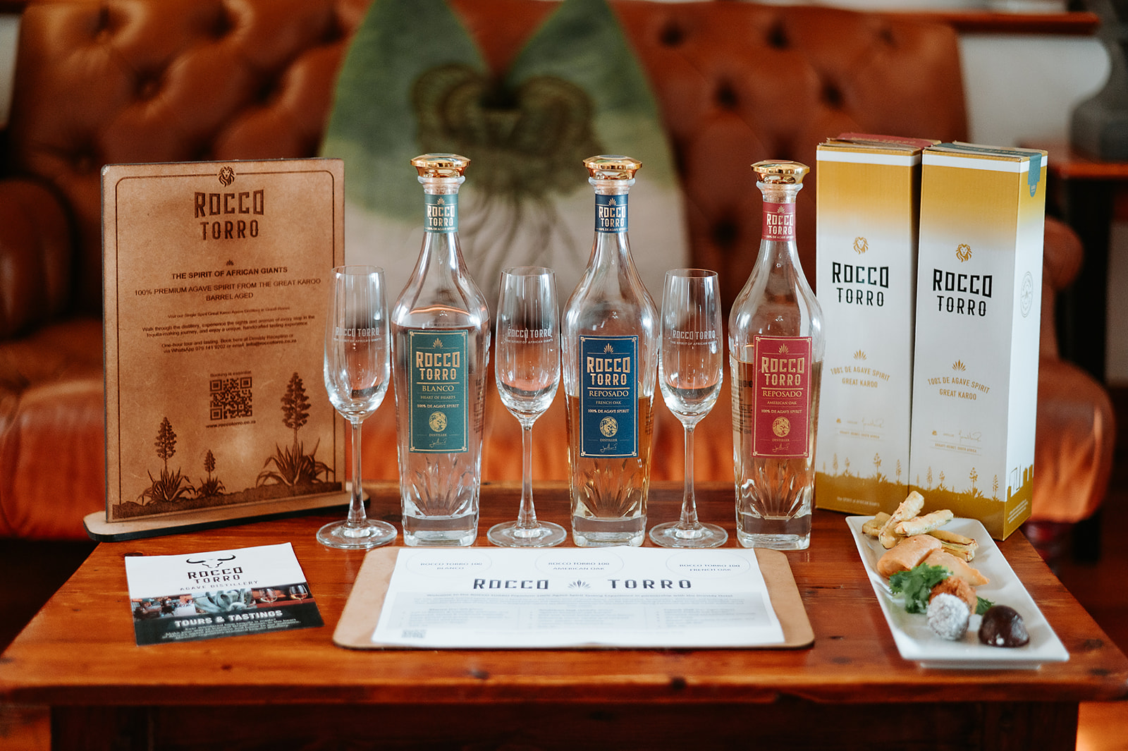 Rocco Torro agave tasting De Camdeboo Wijnkamer Drostdy Hotel 